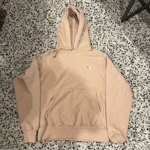 Light Dusty Pink Coral Champion Reverse Weave Sweatshirt